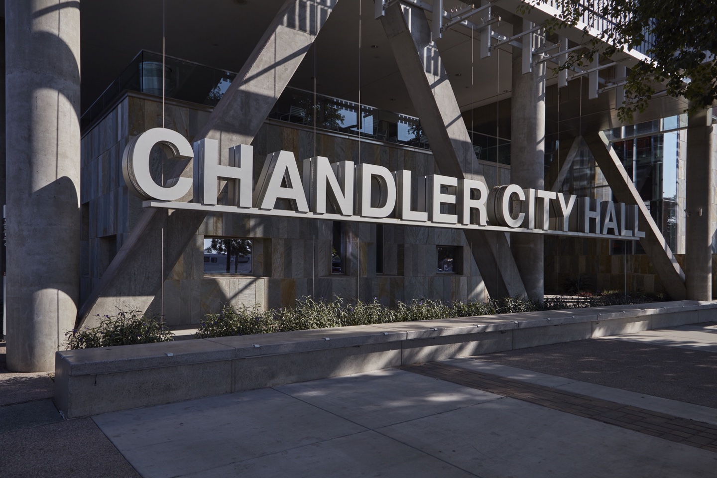 City Hall in Chandler, Arizona, a southern suburb of Phoenix, Arizona